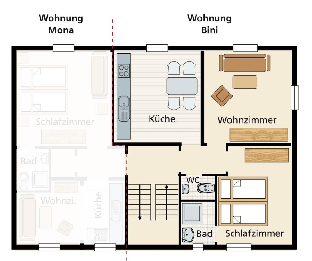 Apartmán Traumblick Am Bartelsborn Kleinern Exteriér fotografie